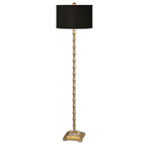 Quindici Metal Bamboo One-Light Floor Lamp, image 1