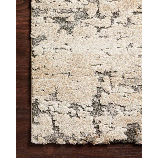 Theory Taupe and Gray Runner: 2 Ft. 7 In. x 10 Ft. 10 In., image 3