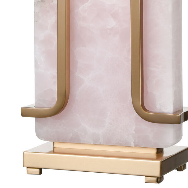 Archean Pink with Cafe Bronze One-Light Table Lamp, image 4