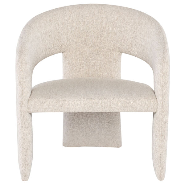 Anise Shell White Occasional Chair, image 2