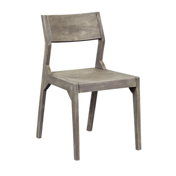 Yukon Sandblast Grey Round Seat Dining Chair, Set of Two, image 2