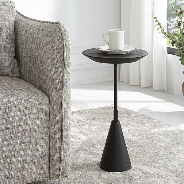 Midnight Black Accent Table, image 1
