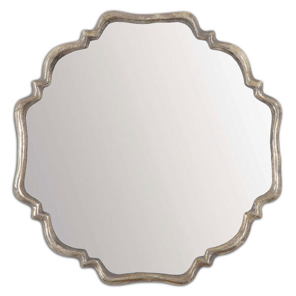 Valentia Silver 33-Inch Mirror, image 1