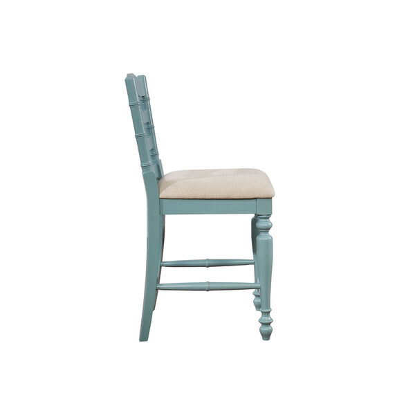 Lincoln Antique Blue Counter Stool, image 3