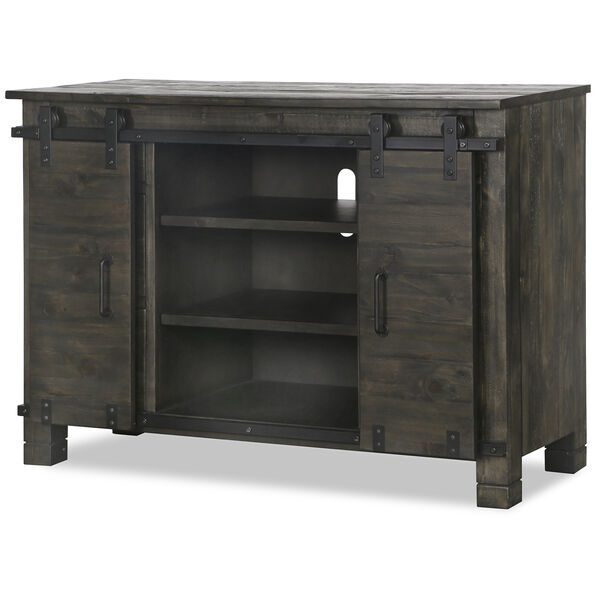 Abington Media Chest in Weathered Charcoal, image 3