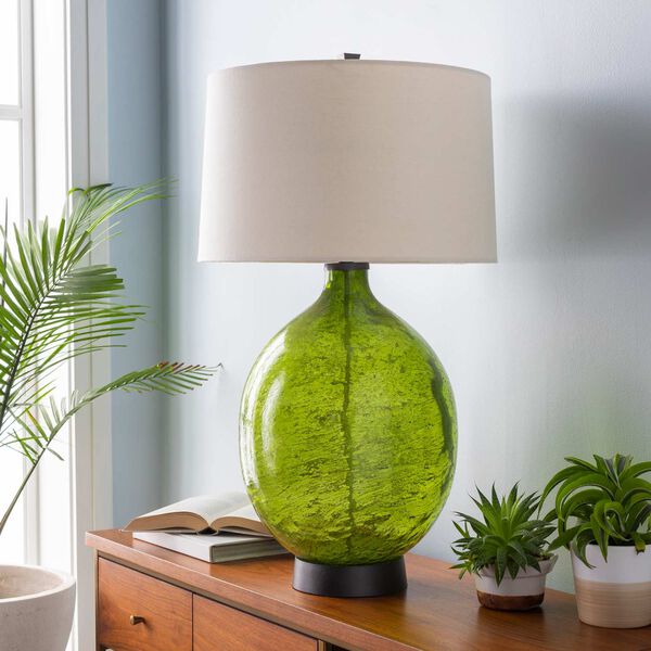 Lulu Green, Gray One-Light Table Lamp, image 2