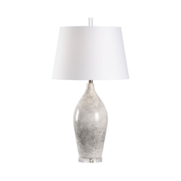 White One-Light 6-Inch Boccale Lamp, image 1