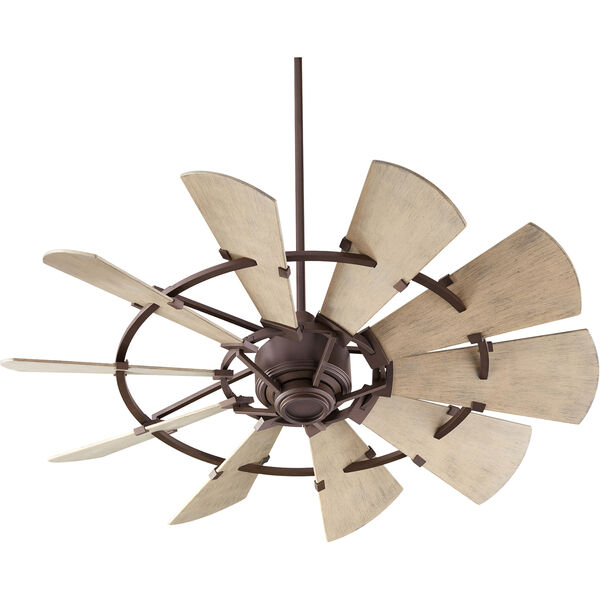 Windmill Oiled Bronze  52-Inch Patio Fan, image 1