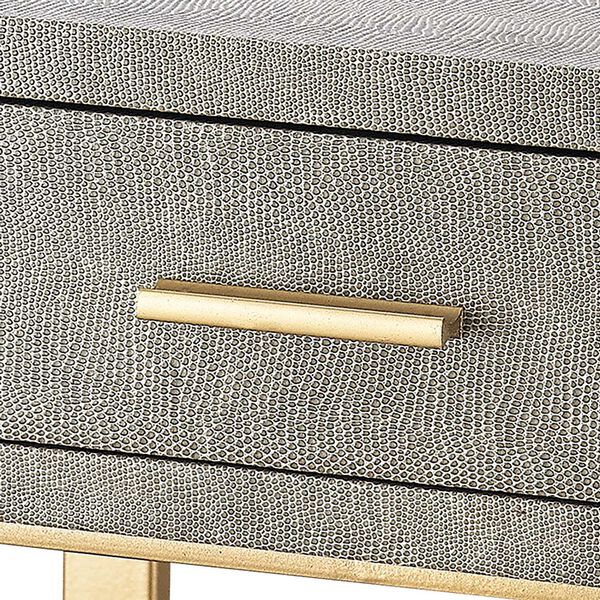 Beaufort Gold Grey Accent Table, image 3