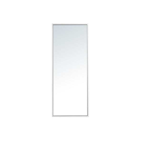 Eternity Silver 14-Inch Rectangular Mirror with Metal Frame, image 1