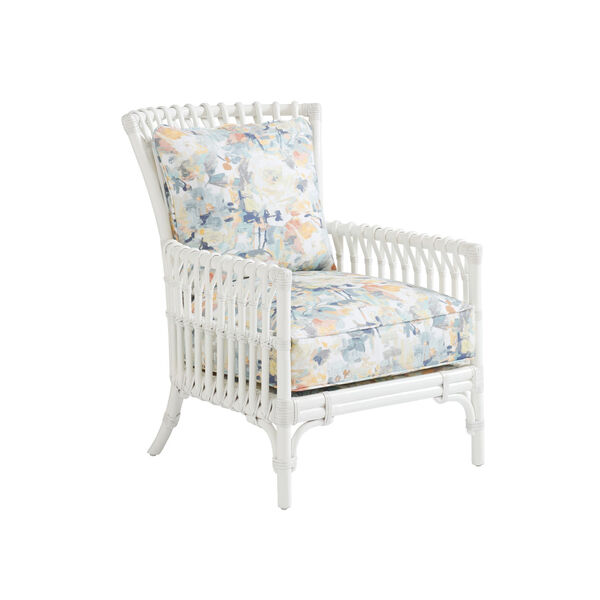 Ocean Breeze White Newcastle Chair, image 1