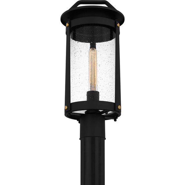 Clifton Earth Black One-Light Outdoor Post Mount, image 6