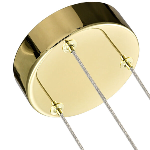 Venezia Gold Integrated LED Pendant, image 6