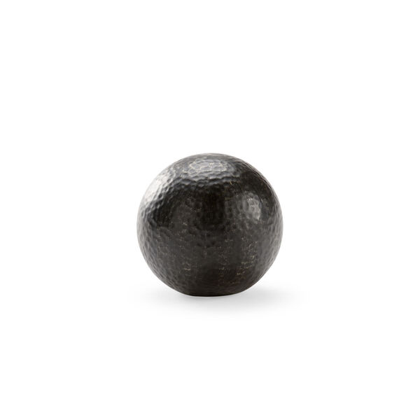 Claire Bell Antique Black Decorative Ball, image 1