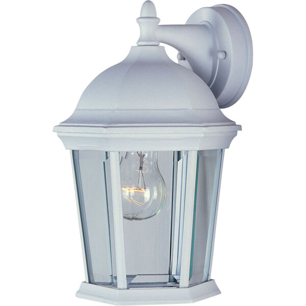 Builder Cast White One-Light Twelve-Inch Outdoor Wall Sconce, image 1