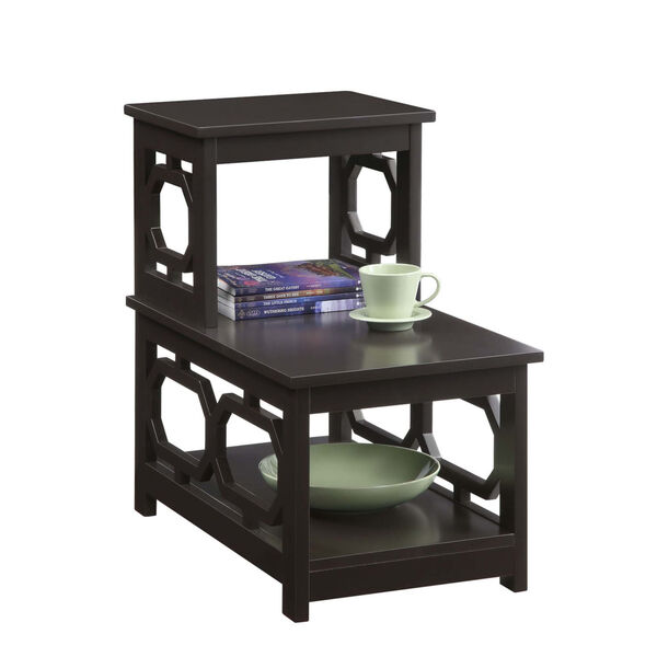 Omega Espresso Chairside End Table, image 2
