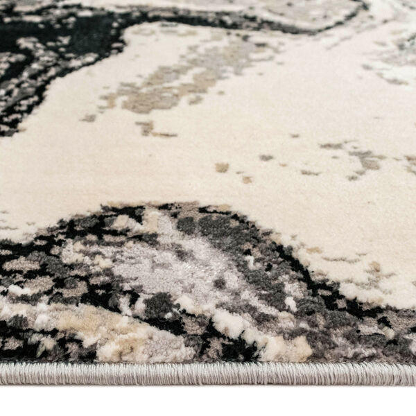Liora Manne Taos Gray 8 Ft. 10 In. x 11 Ft. 9 In. Clouds Indoor Rug, image 4