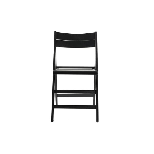 Rinaldo Black Stain  Folding Chair, Set of Two, image 5