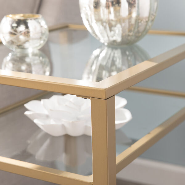 Jaymes Soft Gold End Table, image 2