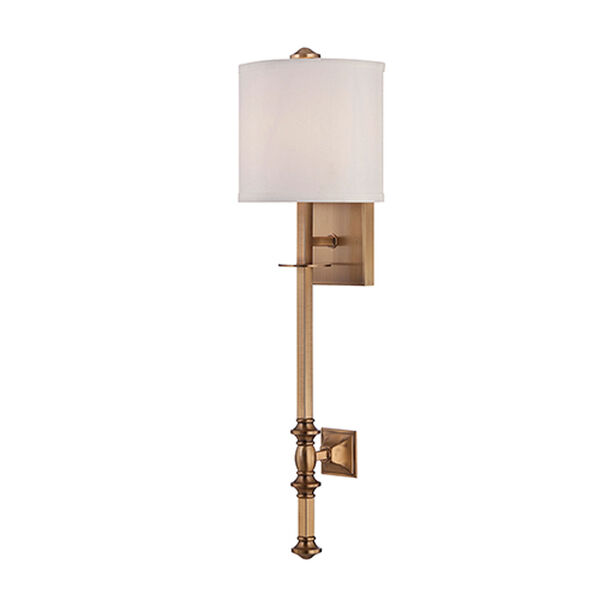 Whittier Brass One-Light Wall Sconce, image 1