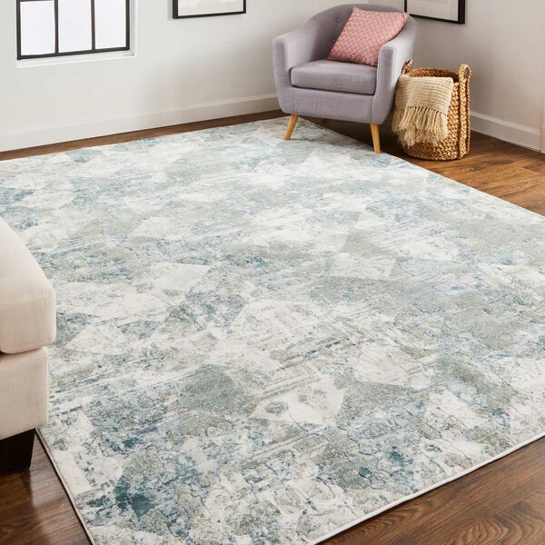 Atwell Green Ivory Area Rug, image 3