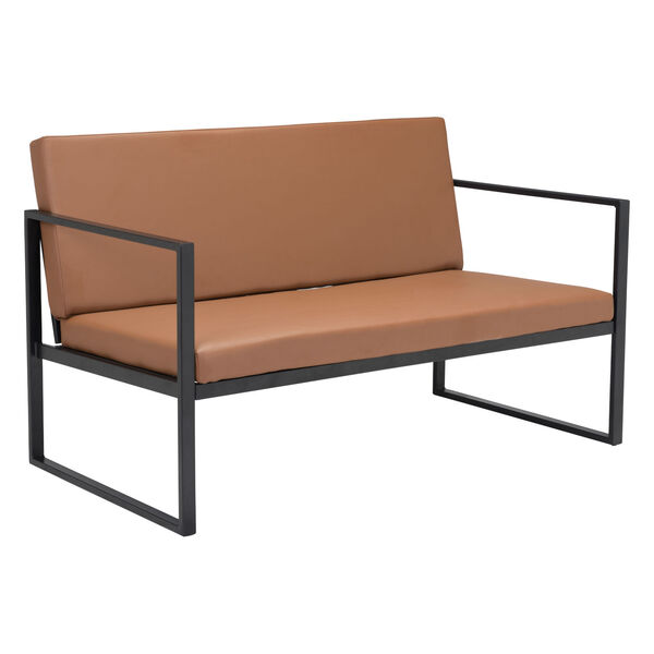 Claremont Brown and Black Arm Chair, image 1