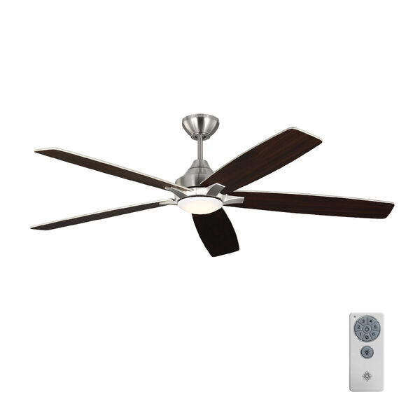 Lowden 60-Inch Indoor/Outdoor Integrated LED Ceiling Fan with Light Kit, Remote Control and Reversible Motor, image 5