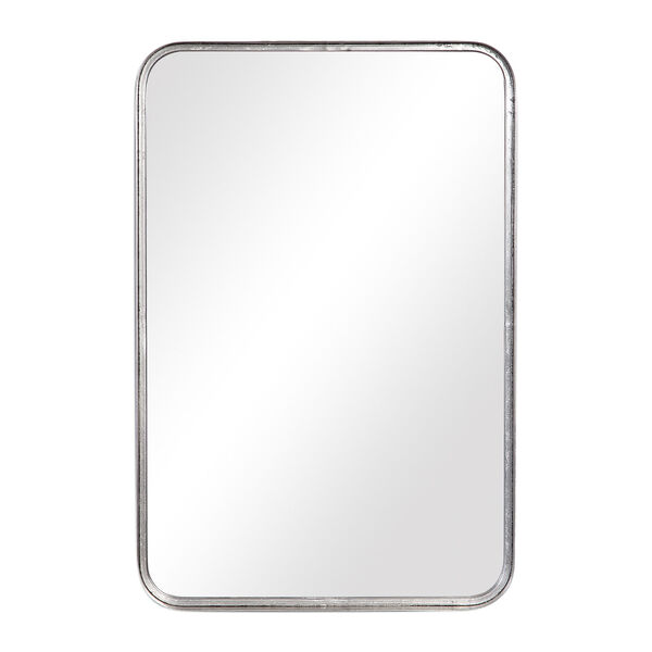 Selby Silver Rectangular Wall Mirror, image 2