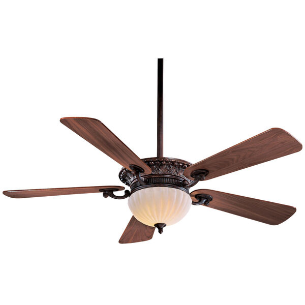 Volterra Bronze 52-Inch Two-Light LED Ceiling Fan, image 1