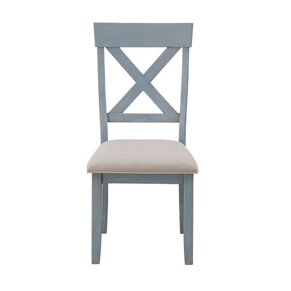 Bar Harbor Blue Dining Chair, Set of 2, image 3