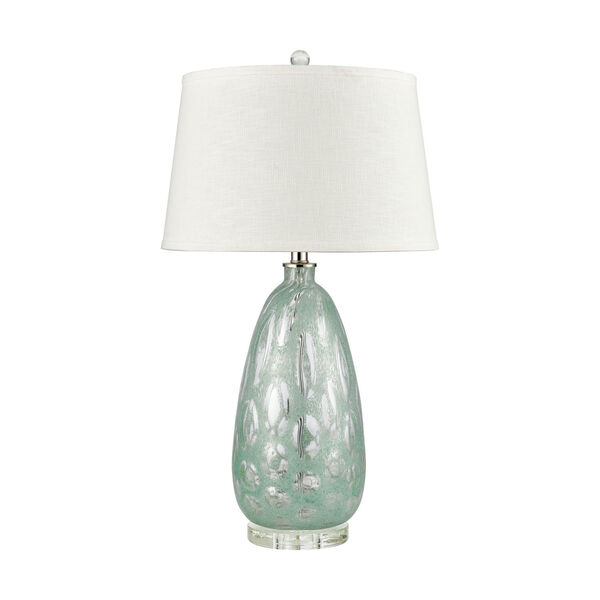 Bayside Blues Mint Bubble Gum and Clear One-Light Table Lamp, image 2