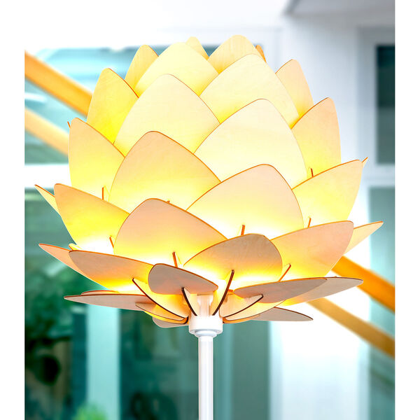 Artichoke White LED Floor Lamp, image 2