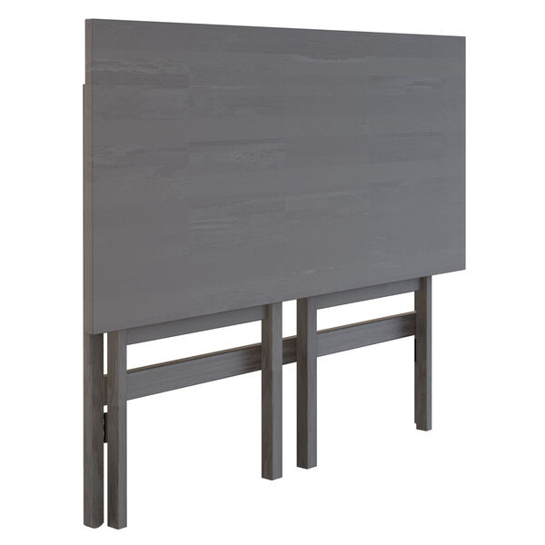 Xander Oyster Gray Foldable Desk, image 2