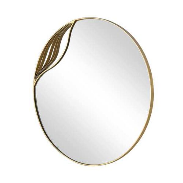 Stiller Brass Wall Mirror, image 2