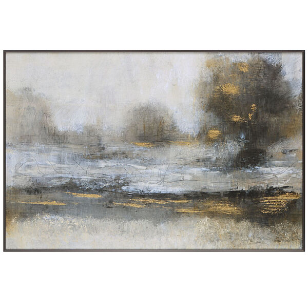 Gilt Misty Landscape Gold Framed Print, image 2