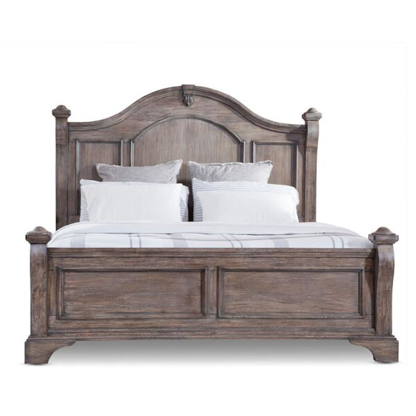 Heirloom Rustic Charcoal Rustic Charcoal Queen Poster Bed, image 3