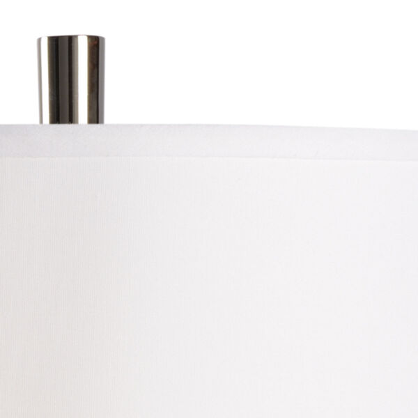 White and Gray One-Light 6-Inch Bolle Lamp, image 3