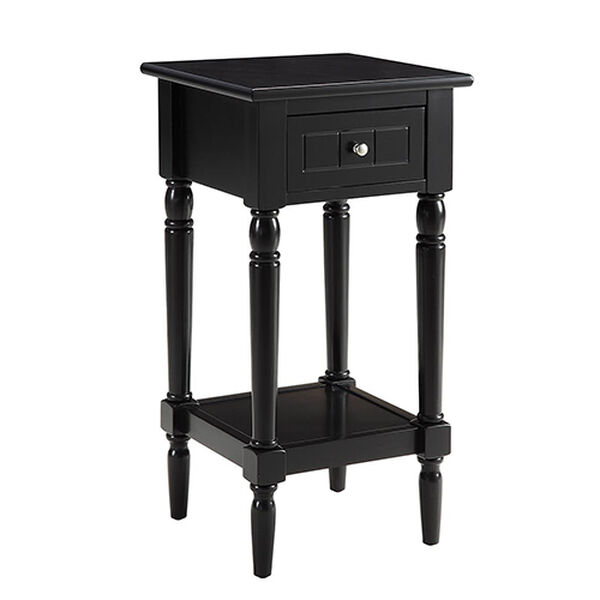 French Country Black Khloe Accent Table, image 3