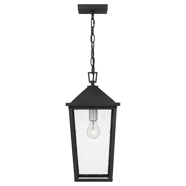 Stoneleigh Mottled Black One-Light Outdoor Lantern, image 3