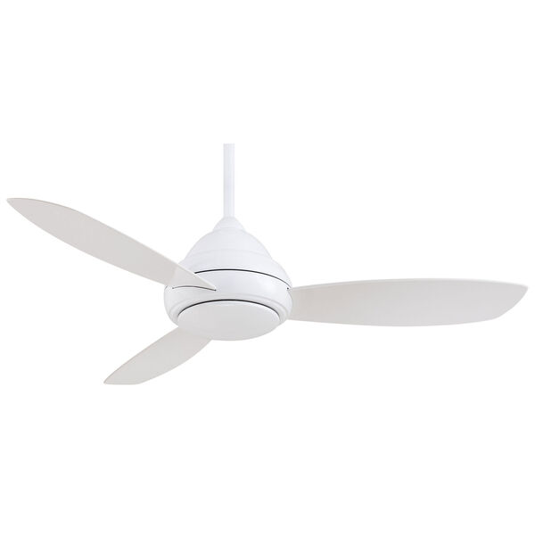 Concept I White 44-Inch LED Ceiling Fan, image 1