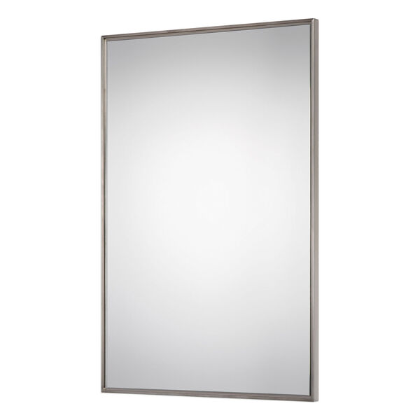 Nicollet Brushed Stainless Steel Mirror, image 3
