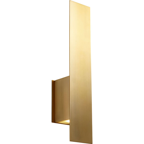 Reflex Aged Brass Two-Light LED Wall Sconce, image 2