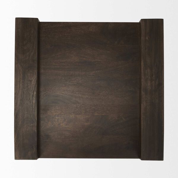 Athelia Dark Brown Wood Accent Table, image 5