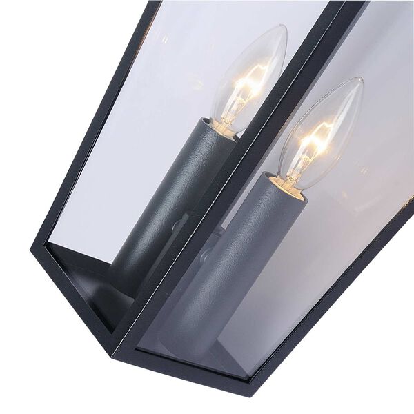 Winchester Black Outdoor Wall Sconce, image 2