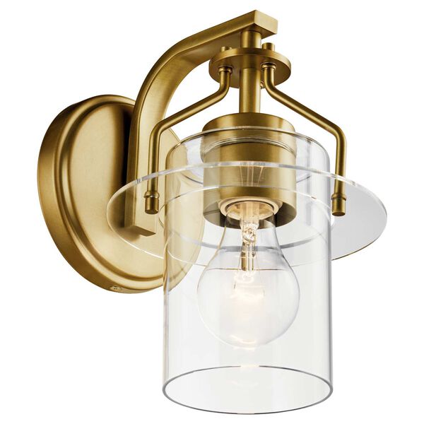 Everett Brushed Brass One-Light Wall Sconce, image 6