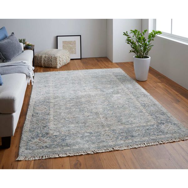 Caldwell Gray Blue Taupe Area Rug, image 2