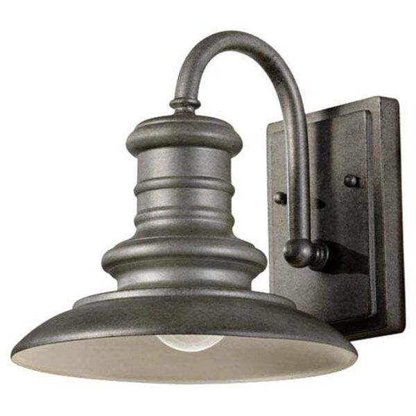 Beauport Silver Nine-Inch One-Light Outdoor Gooseneck Wall Mount, image 1
