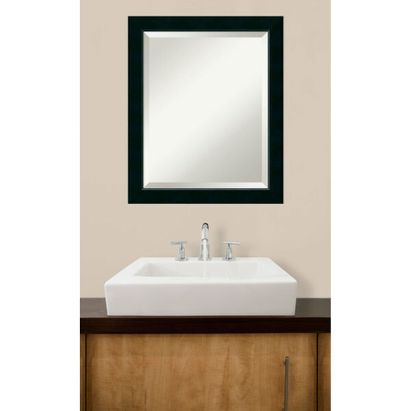 Black 19 x 23-Inch Medium Vanity Mirror, image 5