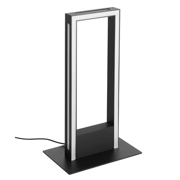 Salvilanas Black White Integrated LED Table Lamp, image 1