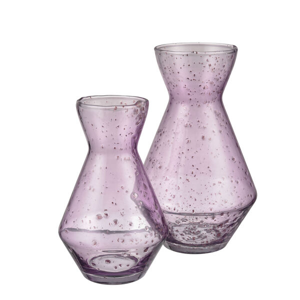 Abby Light Pink Small Vase, Set of 2, image 2
